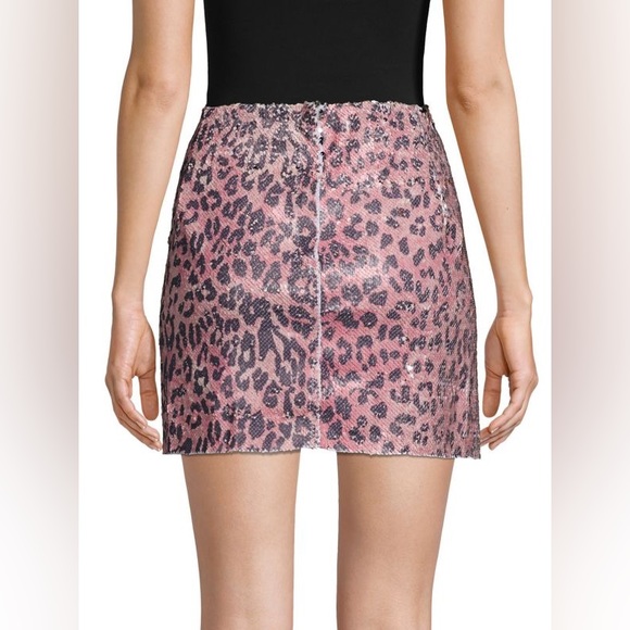 FREE PEOPLE one sequin mini SKIRT - Picture 4 of 10